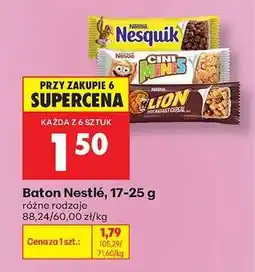 Biedronka Baton Nestlé, 17-25 g oferta