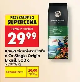 Biedronka Kawa ziarnista Cafe d’Or Single Origin Brasil, 500 g oferta