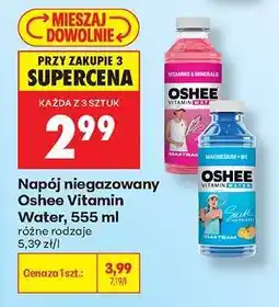 Biedronka Napój niegazowany Oshee Vitamin Water, 555 ml oferta