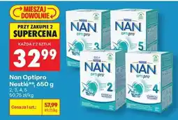 Biedronka Nan Optipro Nestlé 650 g : oferta