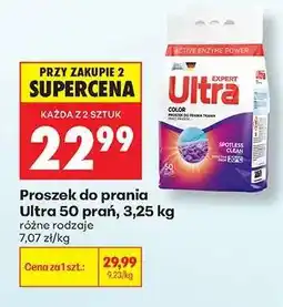 Biedronka Proszek do prania Ultra 50 prań 3,25 kg oferta