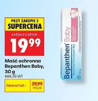 Biedronka Maść ochronna Bepanthen Baby, 30 g oferta