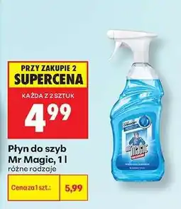 Biedronka Płyn do szyb Mr Magic, 1 l oferta