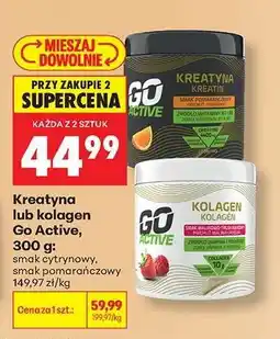 Biedronka Kreatyna lub Kolagen Go Active, 300 g oferta