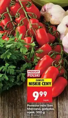 Biedronka Pomidor mini San Marzano, gałązka, opak. 300 g oferta