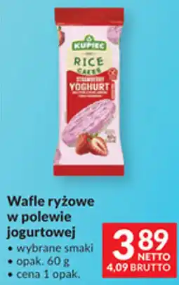 Makro Kupiec Rice Cakes Strawbery Yoghurt oferta