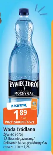 E.Leclerc Woda źródlana Żywiec Zdrój oferta