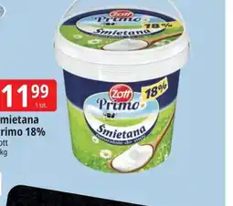 E.Leclerc Smietana Primo 18% oferta