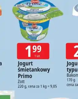 E.Leclerc Jogurt śmietankowy Primo Zott oferta