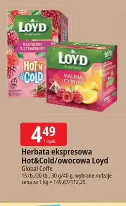 E.Leclerc Herbata ekspressowa Hot&Cold/owocowa Loyd oferta