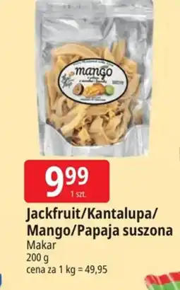 E.Leclerc Jackfruit/Kantalupa/Mango/Papaja suszona Makar oferta