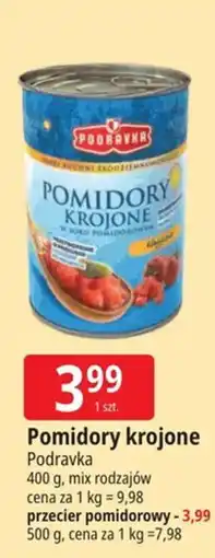 E.Leclerc Pomidory krojone Podravka oferta