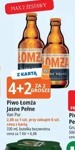 E.Leclerc Piwo Łomża Jasne Pełne oferta