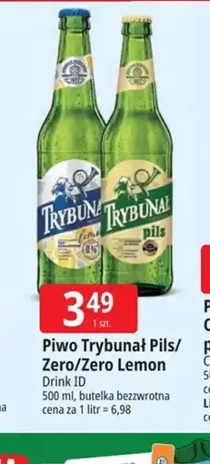E.Leclerc Piwo Trybunał Pils/Zero/Zero Lemon oferta