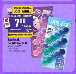 Polomarket Zawieszki do WC 3w1 UFO Bubble Boost Lawenda oferta