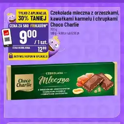 Polomarket Czekolada mleczna z orzeszkami kawałkami karmelu i chrupkami Choco Charlie oferta