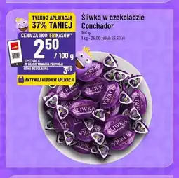 Polomarket Śliwka w czekoladzie Conchador oferta