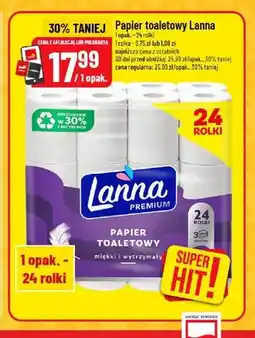 Polomarket Papier toaletowy Lanna Premium 24-pak oferta