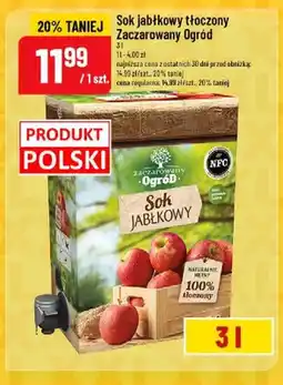 Polomarket Sok jabłkowy tłoczony Zaczarowany Ogród oferta