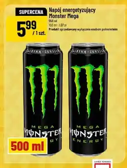 Polomarket Napój energetyzujący Monster Mega oferta