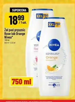 Polomarket Żel pod prysznic Nivea Rose oferta
