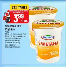 Polomarket Śmietana 18% Piątnica oferta