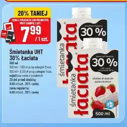 Polomarket Śmietanka UHT 30% Łaciate oferta