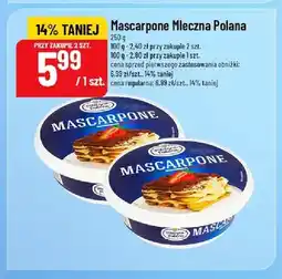 Polomarket Serek mascarpone Mleczna Polana oferta