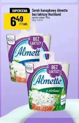 Polomarket Serek kanapkowy Almette bez laktozy Hochland śmietankowy oferta