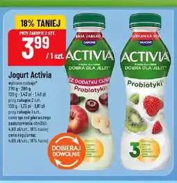 Polomarket Jogurt pitny Activia Wiśnia Jabłko oferta