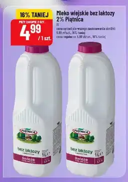 Polomarket Mleko wiejskie bez laktozy 2% Piątnica oferta