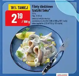 Polomarket Filety śledziowe tzatziki Seko oferta