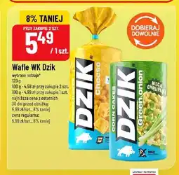 Polomarket Wafle kukurydziane serowe WK Dzik oferta