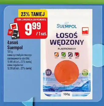 Polomarket Łosoś wędzony plastrowany Suempol oferta