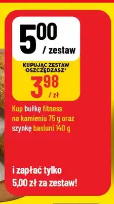 Polomarket Zestaw bułka fitness na kamieniu + szynka Basiuni Sokołów oferta