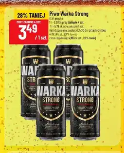 Polomarket Piwo Warka Strong oferta