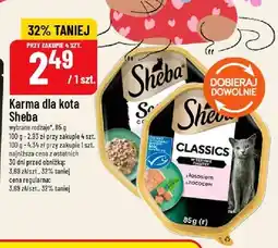 Polomarket Karma dla kota Sheba Classics z łososiem oferta