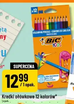 Polomarket Kredki ołówkowe BIC Kids Tropicolors 12 kolorów oferta