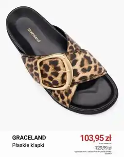 Deichmann Płaskie klapki Graceland oferta