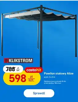 Castorama Pawilon stalowy Klikstrom Alize 3x3 m oferta