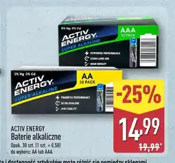 ALDI Baterie alkaliczne AA Activ Energy oferta