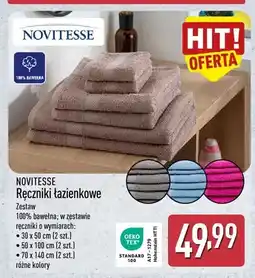 ALDI Ręczniki łazienkowe Novitesse oferta