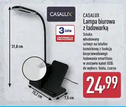 ALDI Lampa biurowa z ładowarką Casalux oferta