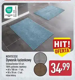 ALDI Dywanik łazienkowy Novitesse oferta
