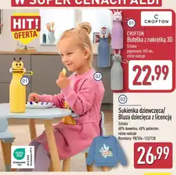 ALDI Sukienka dziewczęca z licencją oferta