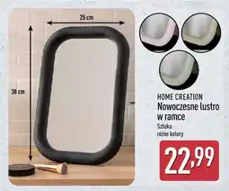 ALDI Nowoczesne lustro w ramce Home Creation oferta