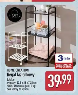 ALDI Regał łazienkowy Home Creation oferta