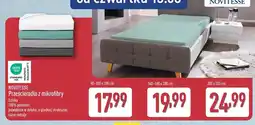 ALDI Prześcieradło z mikrofibry Novitesse 90-100x200 cm oferta