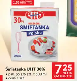Makro Śmietanka UHT 30% oferta