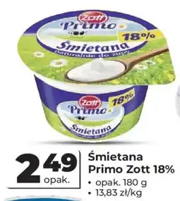 Odido Śmietana Primo Zott oferta